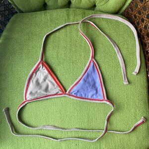 ARQ Lawn Bikini Top - 100% cotton lounging bra